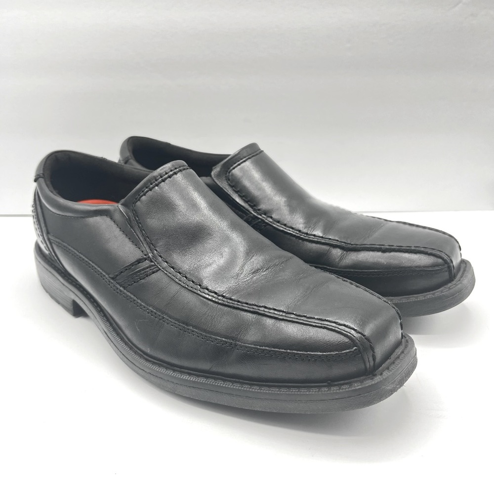 Rockport Style Leader 2 Bike Slip On Dress Shoes Black A13019 Mens Size 9